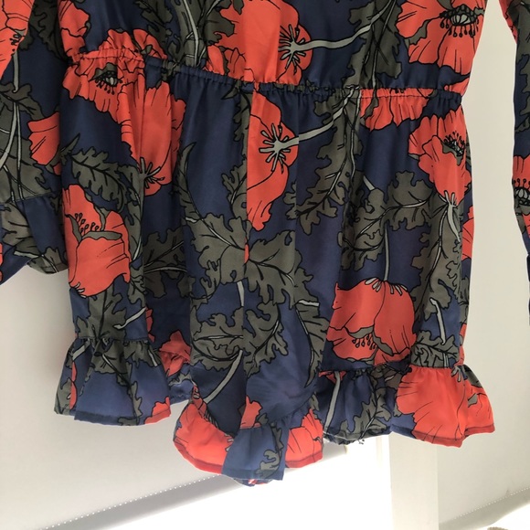 Tularosa Floral Romper M - Picture 7 of 7